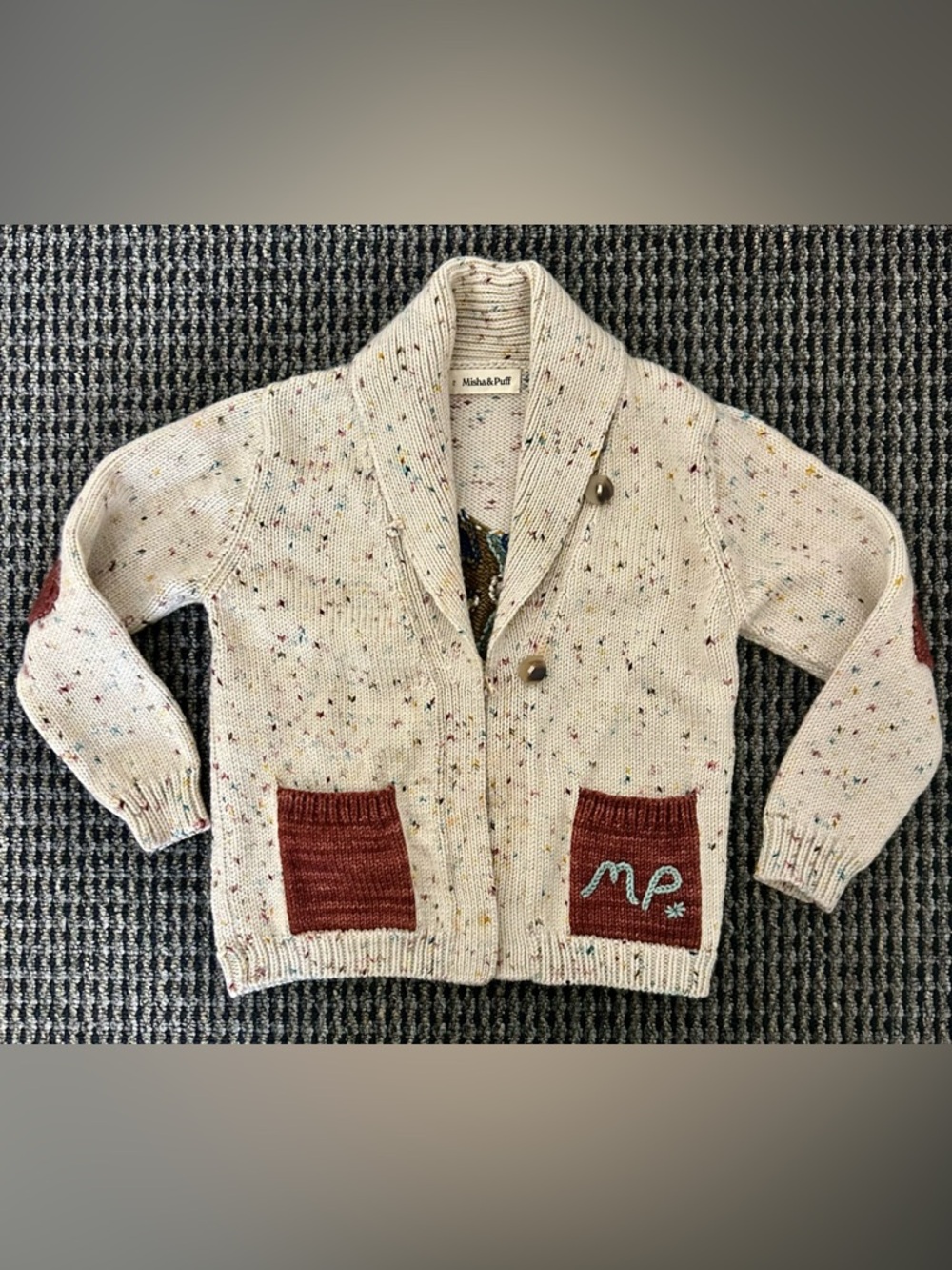 Misha & Puff Shawl Collar Yearling Cardigan